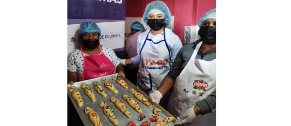 El Consulado de Colombia en Tulcán Realiza Taller de Panadería para Víctimas del Conflicto Armado