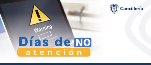 El Consulado de Colombia en Tulcán no tendrá atención al público el 24 de mayo de 2024, con ocasión de la conmemoración de la Batalla de Pichincha